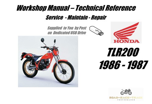 Honda tlr200 tlr 200 service - tlr200,